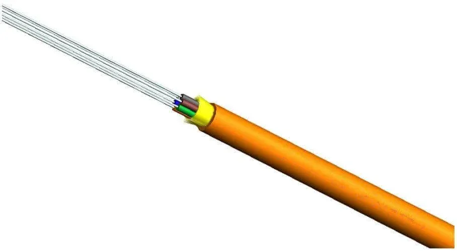 Indoor multicord tight buffer fiber optic cable breakout optical fibre cable GJBFJH