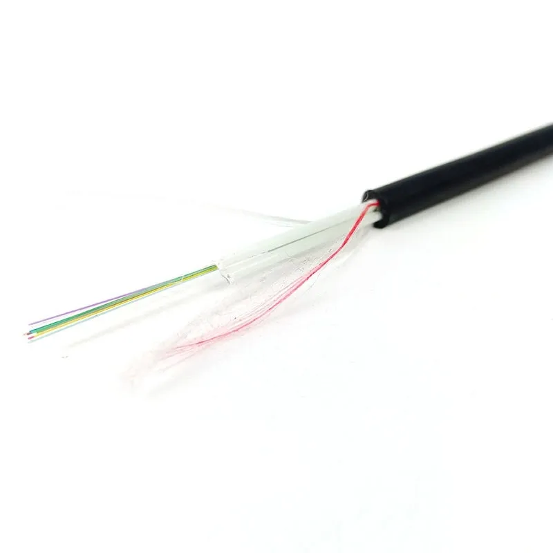 Outdoor optical cable Adss Asu 4 8 12 24 Core Mini Adss Span 80-150m Non Metallic Sm Aerial Fiber Cable