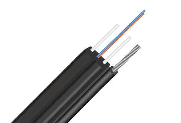 Owire FTTH Self-supporting Bow-type Drop Cable With 7 Stranded Steel Wire