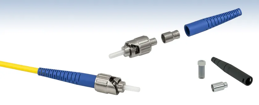 Fiber optic ST upc apc ST/upc st/apc quick fast connector