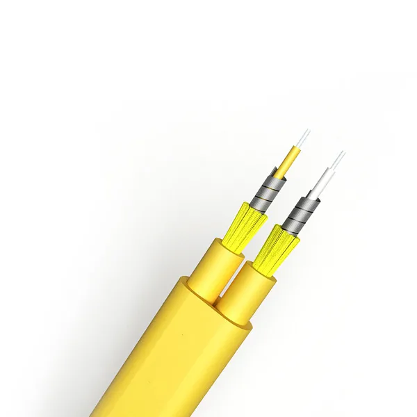 Gjfjbv 2 Core Tight Buffer Duplex Zipcord Indoor Fiber Optic Cable