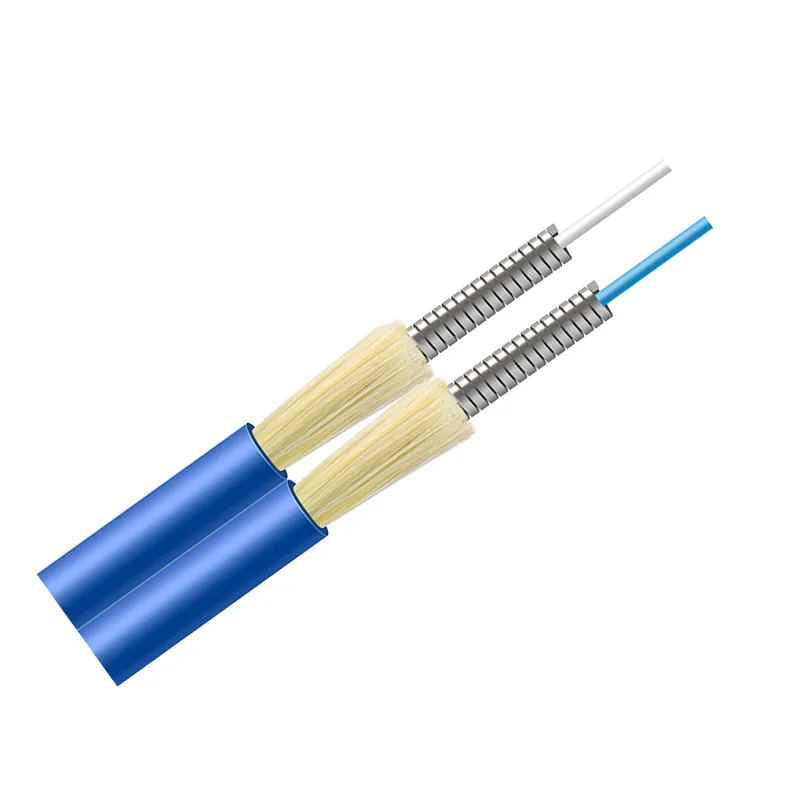 Gjfjbv 2 Core Tight Buffer Duplex Zipcord Indoor Fiber Optic Cable