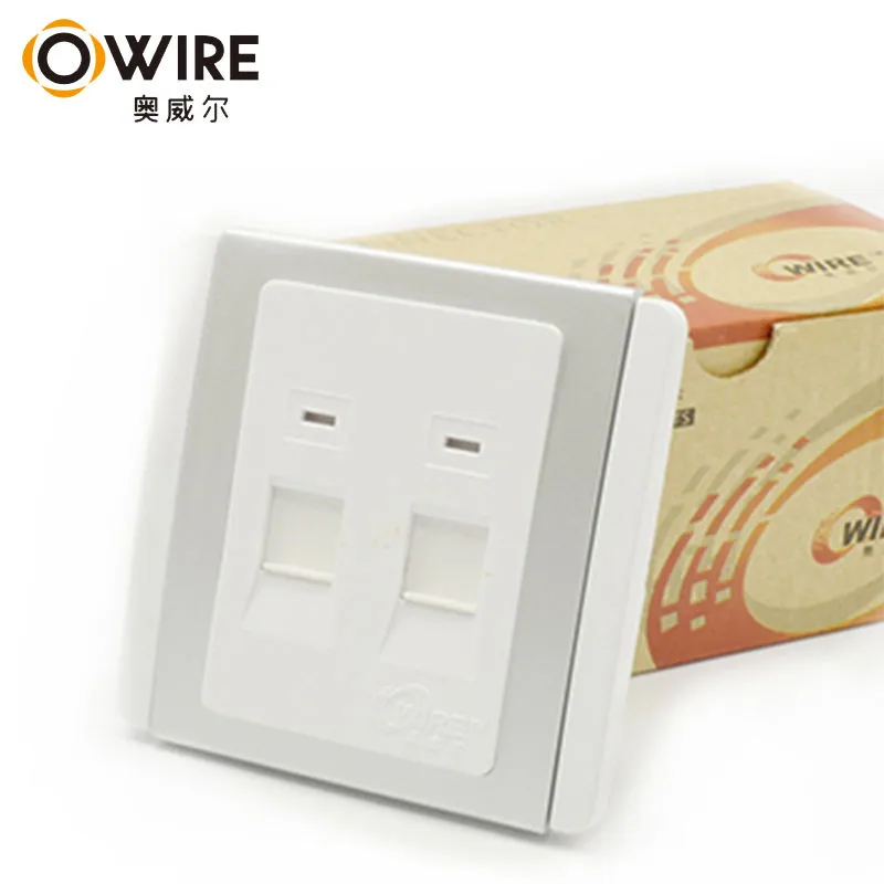 Owire Face Plate 1Port 2Port