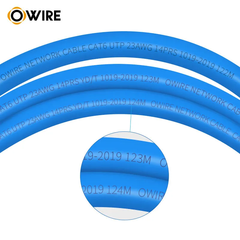 Owire Solid Cat6A Cable U/UTP 305m Box