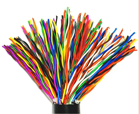 Outdoor Aerial self supporting 100 pairs hyac telephone cable communication cable