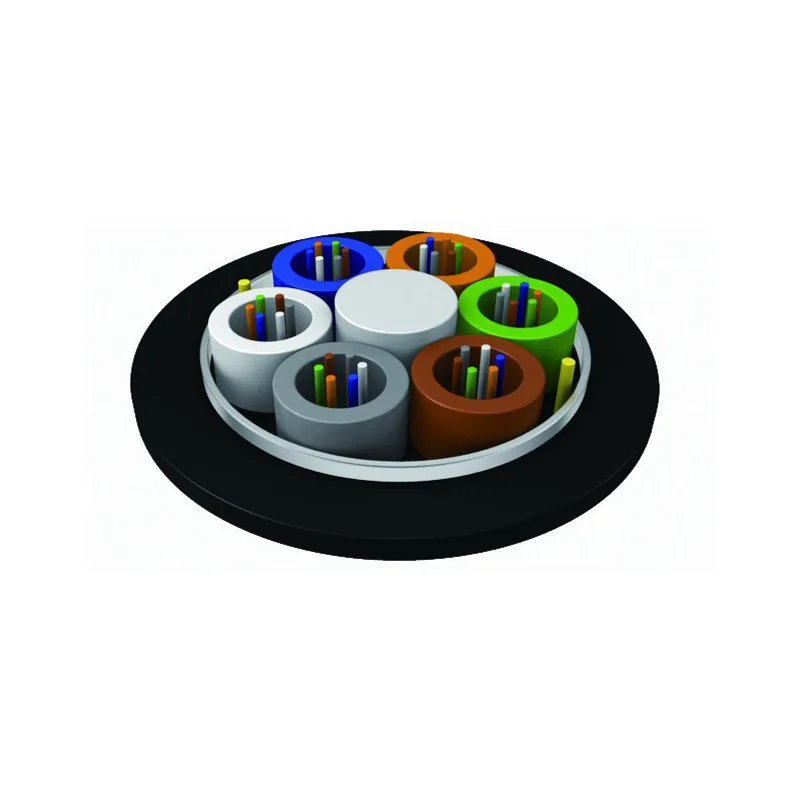 GYTS Outdoor Fiber Optic Cable Steel Wire Strength Member HDPE Armoured Fiber Optic Cable GYTS/GYTA