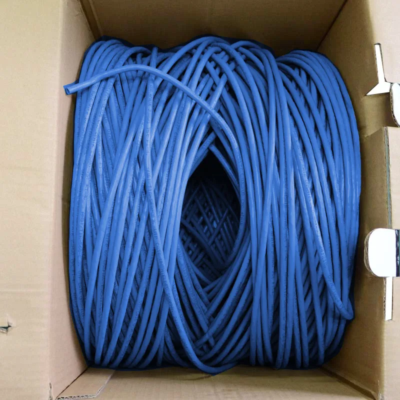 Owire Solid F/UTP 305m Box 1000Ft Outdoor Jelly Filled Ftp Cat6 Cable