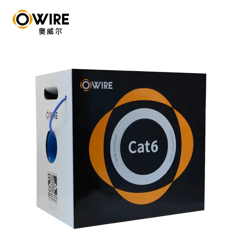 Owire Solid Outdoor Lan Cable Cat6 Cable S/FTP 305m Box
