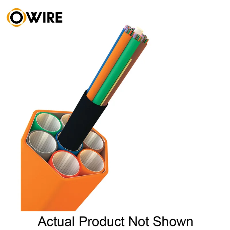 GCYFY Outdoor 12 Core Micro Air Blown Fiber Optical Cable GCYFY