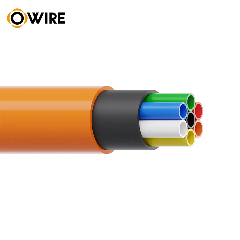 GCYFY Outdoor 12 Core Micro Air Blown Fiber Optical Cable GCYFY