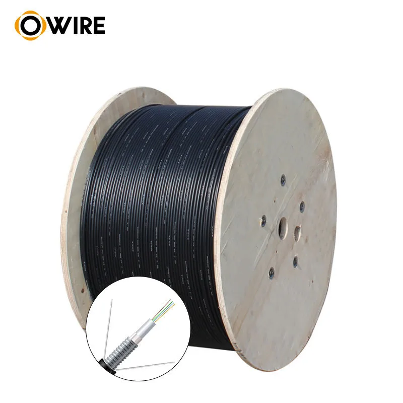 Duct , Aerial Center Loose Tube Light-Armored Optical Fiber Cable