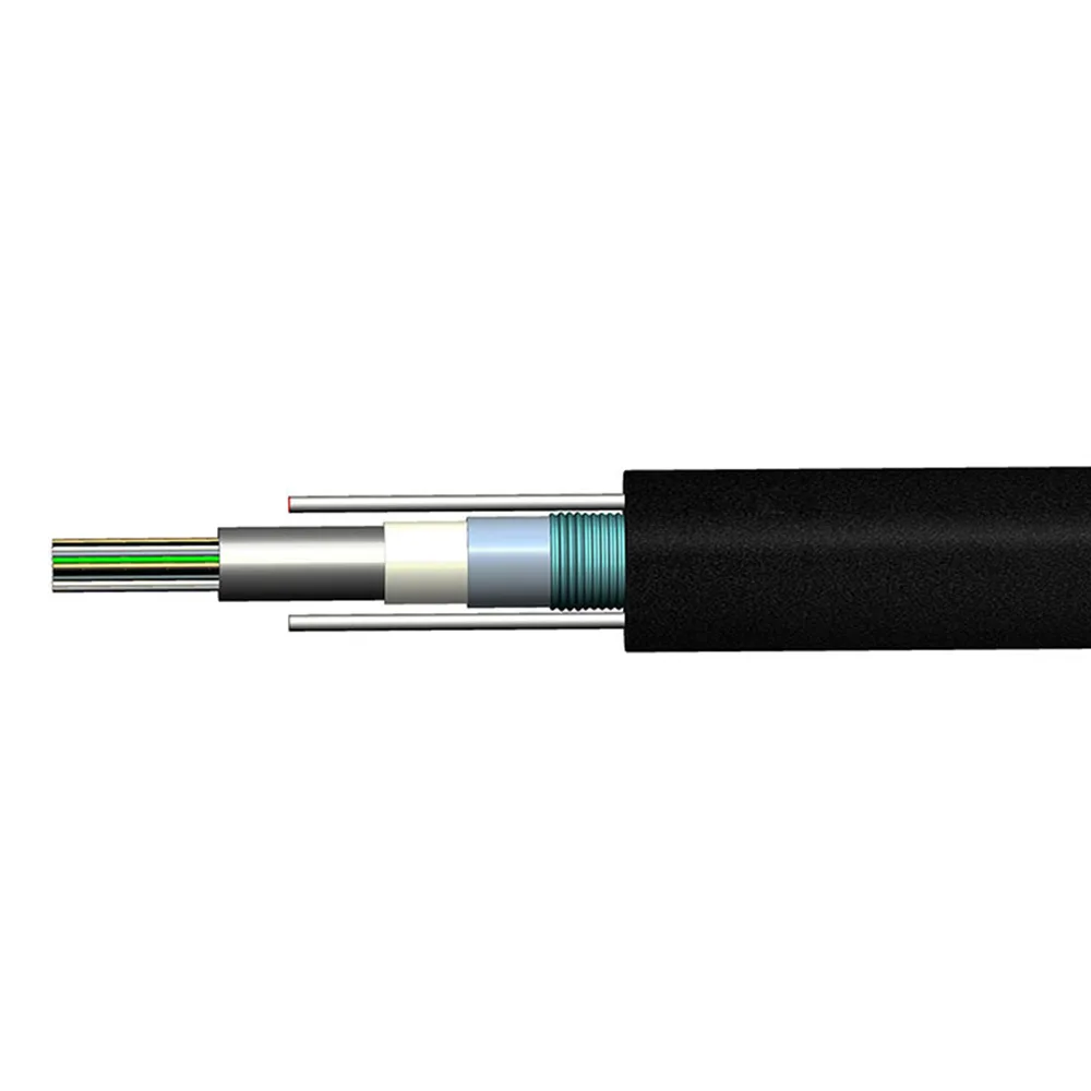 Duct , Aerial Center Loose Tube Light-Armored Optical Fiber Cable