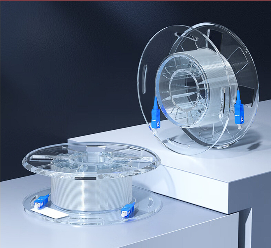 Invisible single 1 core simplex Optical Fiber Cable GJJV/P-1C