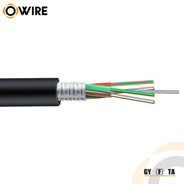 Aerial Duct Air Blown Buried Hanging pole mounted Outdoor Fiber Optic Cable GYTA