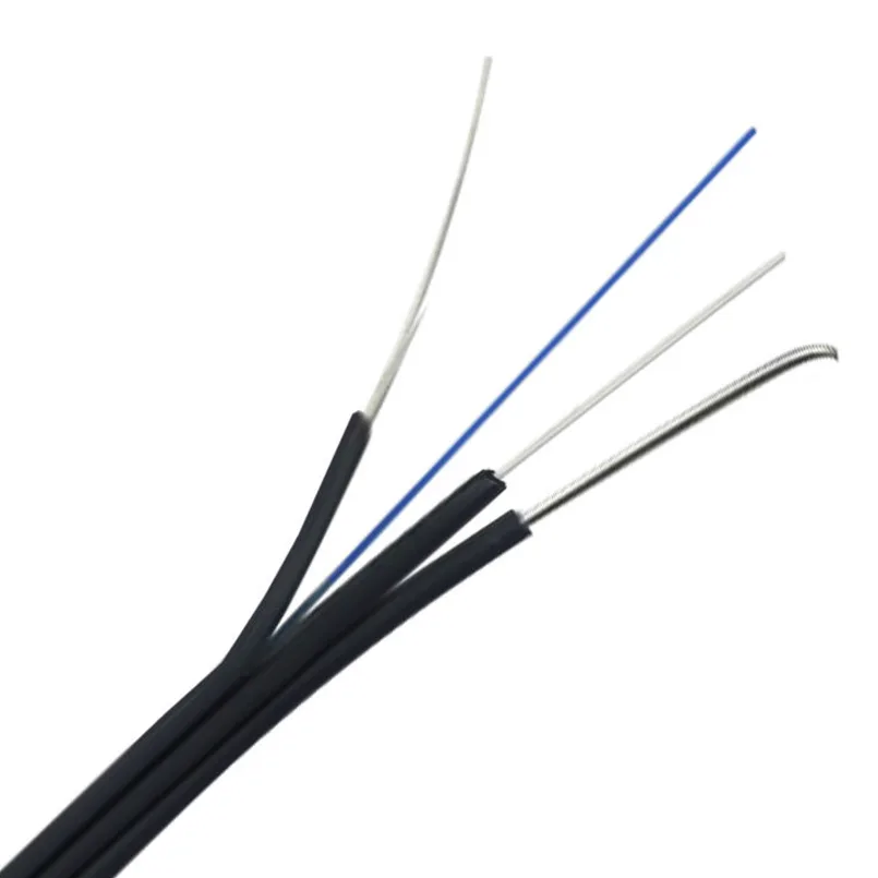 FTTH Outdoor indoor Self-supporting Optical Fiber Drop Cable