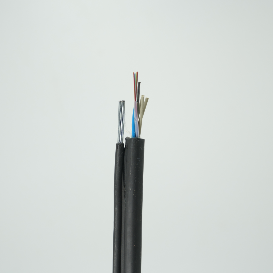 1-24 Core figure PSP/APL armored anti rodent fig 8 outdoor Aerial overhead handing messenger fiber optic cable GYXTC8S manufacturer