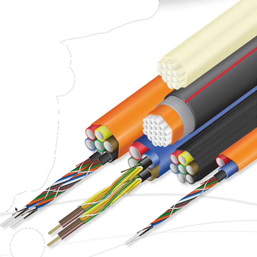 Buried Duct Air blown Fiber optic cable