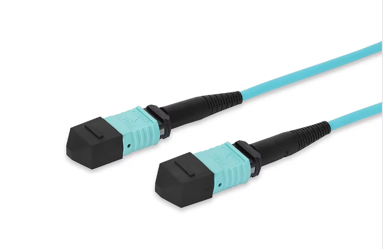 OM3 optic Patch Cord 12 Fiber MPT Trunk Cable 8/12/24F MTP MPO fiber Cable