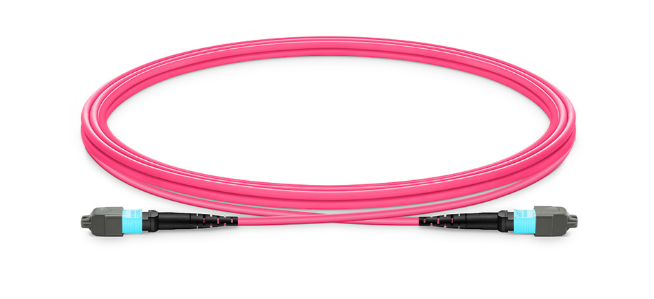 OM3 optic Patch Cord 12 Fiber MPT Trunk Cable 8/12/24F MTP MPO fiber Cable