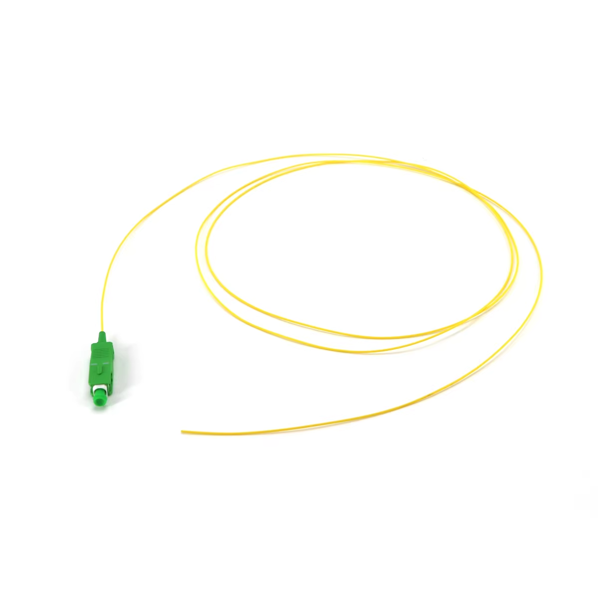 SC/APC Singlemode 9/125 Simplex Fibre Optic Pigtail