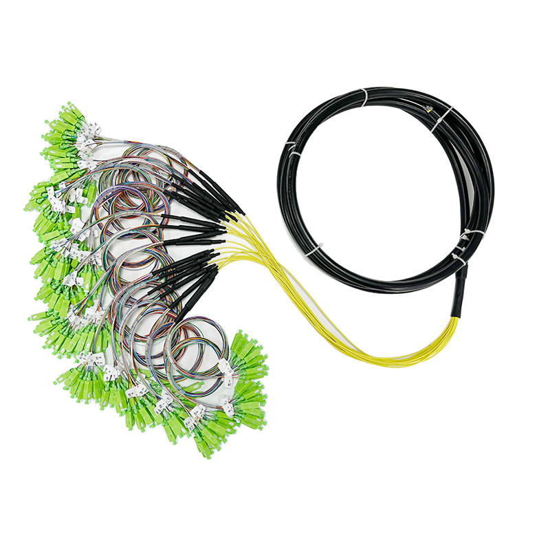 SC connector 216 core fibers outdoor fiber optic pigtail
