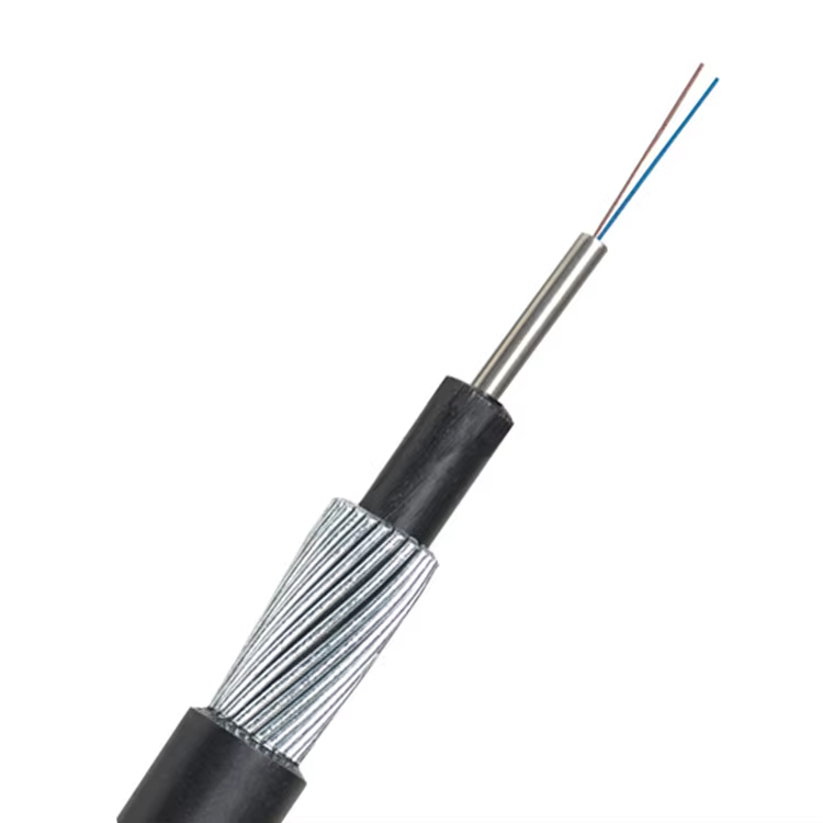 2 core – 96 core Underwater Underground Galvanized Steel Wire Armored Optical Cable