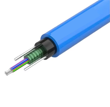 2 core – 24 core Central Tube Steel wire Aerial Flame-Retardant Fiber Optical Cable