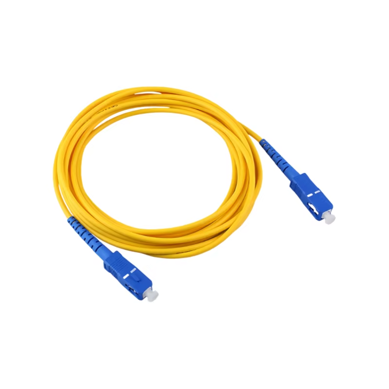 SC to SC sc upc – sc upc simplex sm fiber jumper Patch cord cable
