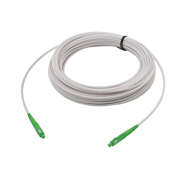 SC/APC Patch Cord Simplex 3.0MM SM 9/125MM Fiber Optic Drop Ftth Cable Patch Cord