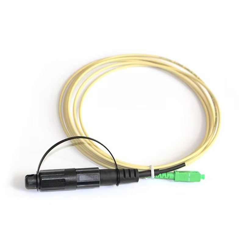 5g waterproof SC to SC Fiber Patch Cord singlemode simplex optic fiber jumper