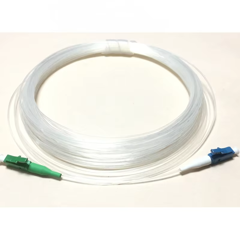 Invisible  SC to LC Fiber Patch Cord Simplex G657A1 G657A1 OS2 9/125um Single Mode Patch Cord Cable