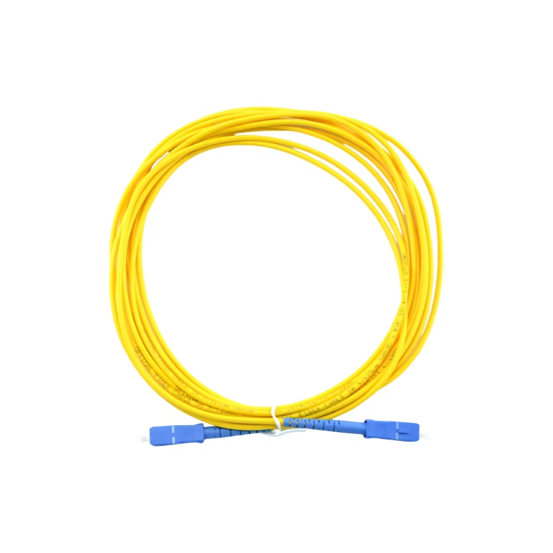 SC to SC sc upc – sc upc simplex sm fiber jumper Patch cord cable