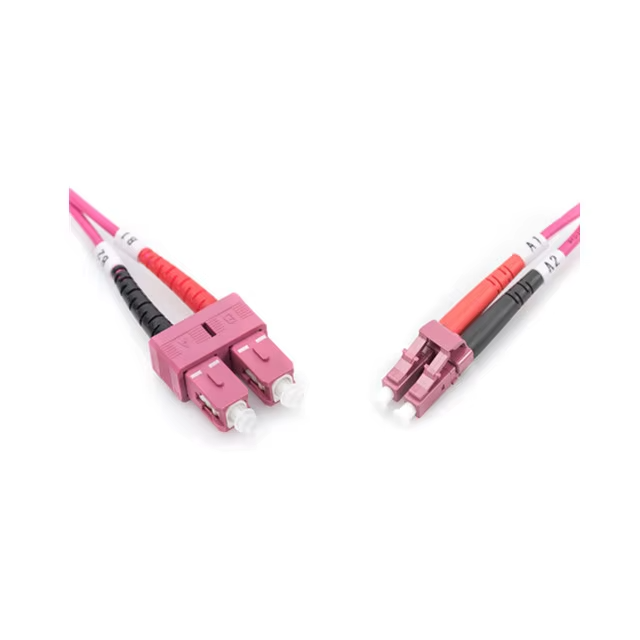SC/LC Optical Garters Duplex Om4 Multimode Fiber Optic patch Cord