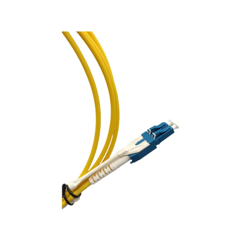 LC to LC fiber Patch cord ftth fibre jumper lc/upc-lc/upc sm g657a2 duplex 3.0mm lszh jacket 2m uniboot fiber patch cord
