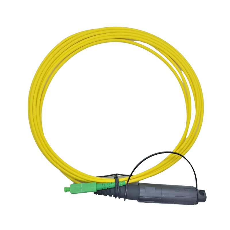 5g waterproof SC to SC Fiber Patch Cord singlemode simplex optic fiber jumper