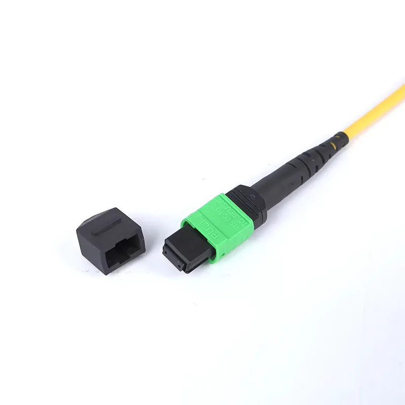 12 Core MPO – LC Single Mode G657A OFNR Jacketed Fiber Optic Patch Cord