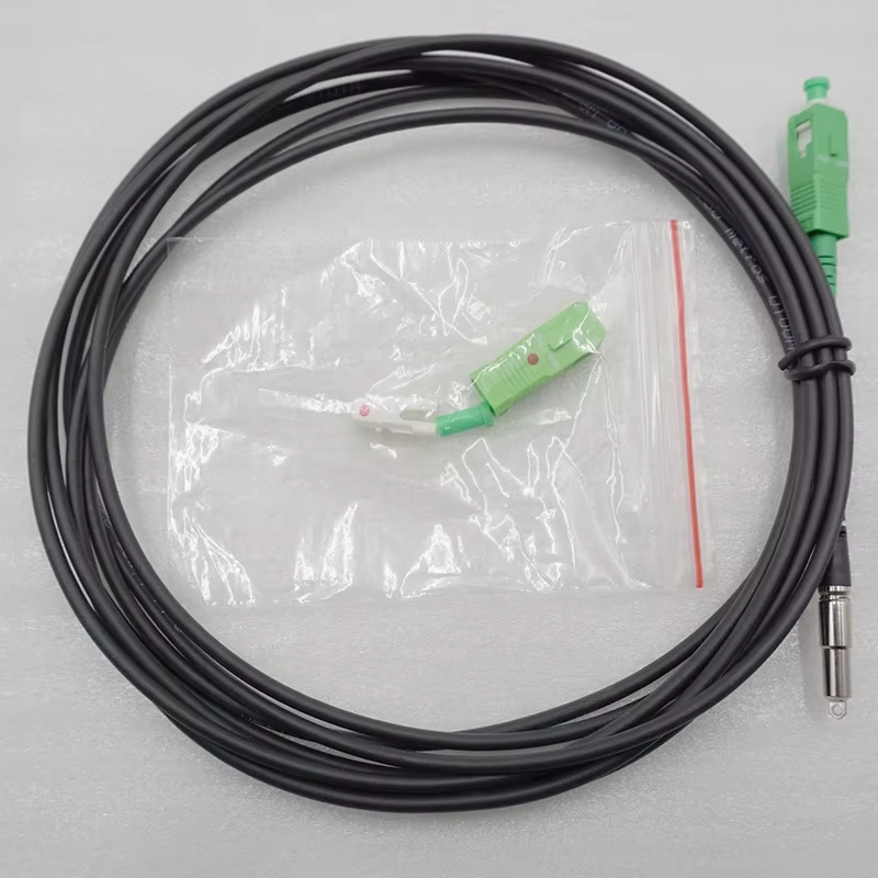 SC/APC Single Mode 3.0mm Through Wall Fiber Optic Patch Cord