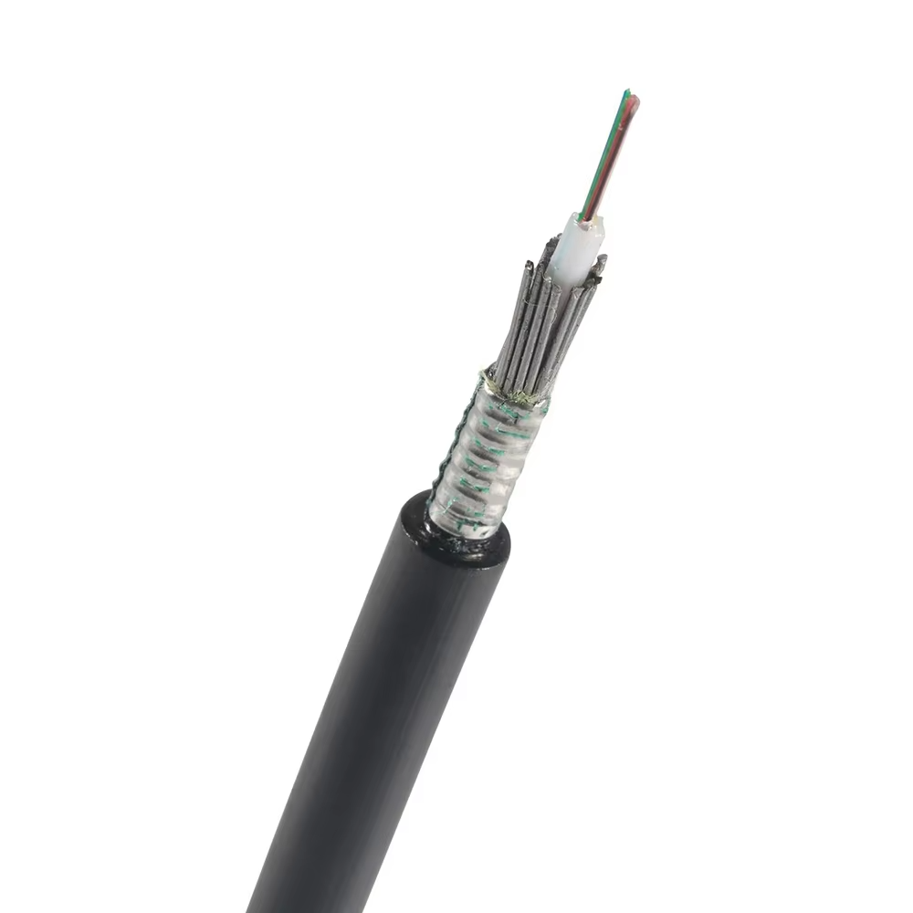 2 core – 24 core Central Loose Tube Armored Fiber Optic Cable