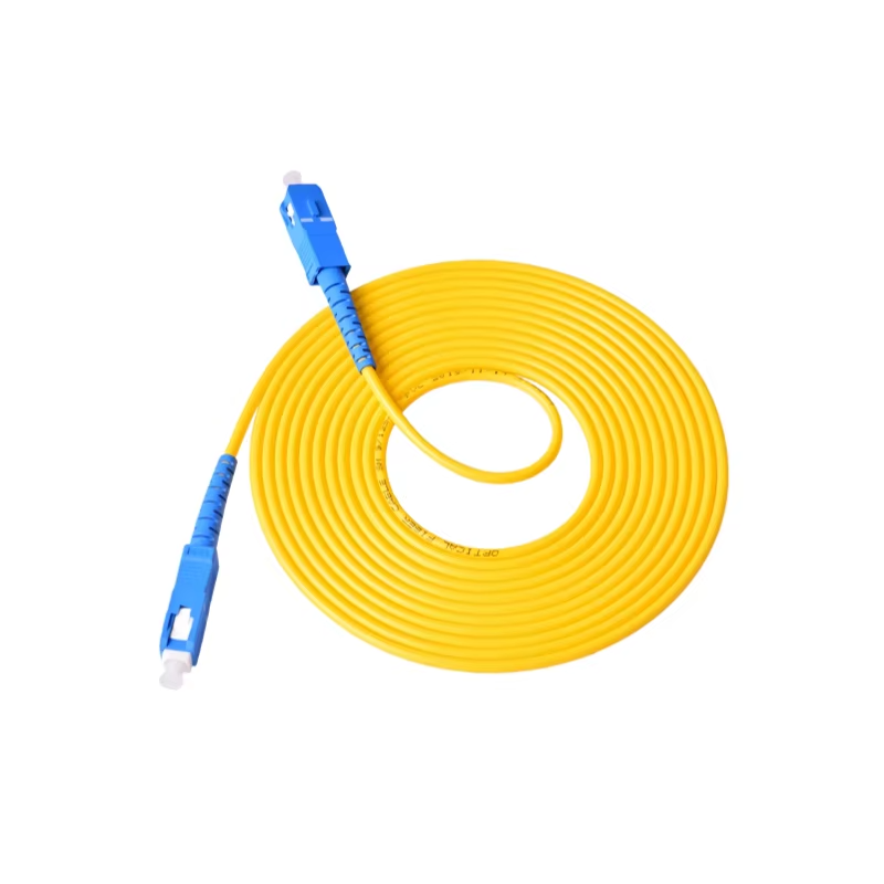 SC to SC sc upc – sc upc simplex sm fiber jumper Patch cord cable