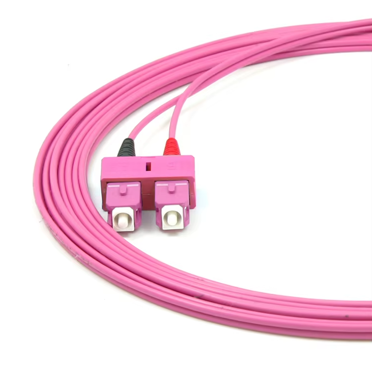 SC/LC Optical Garters Duplex Om4 Multimode Fiber Optic patch Cord