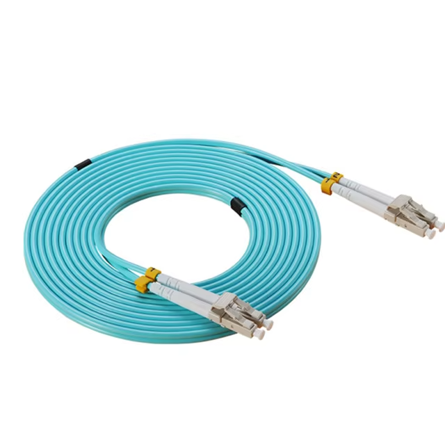 Duplex IP68 Armored Cable Flexible LC to LC OM3 Fiber Patch Cable