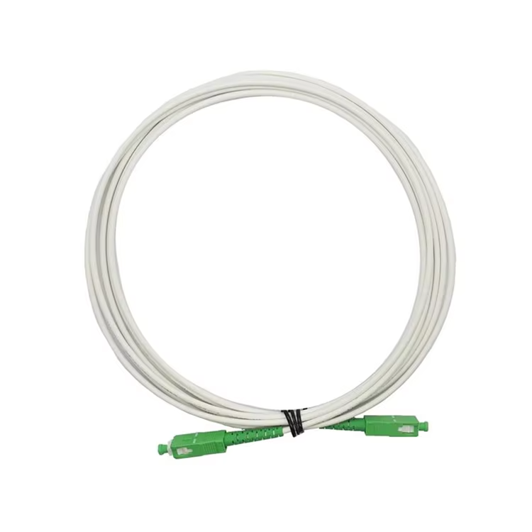 SC/APC Patch Cord Simplex 3.0MM SM 9/125MM Fiber Optic Drop Ftth Cable Patch Cord