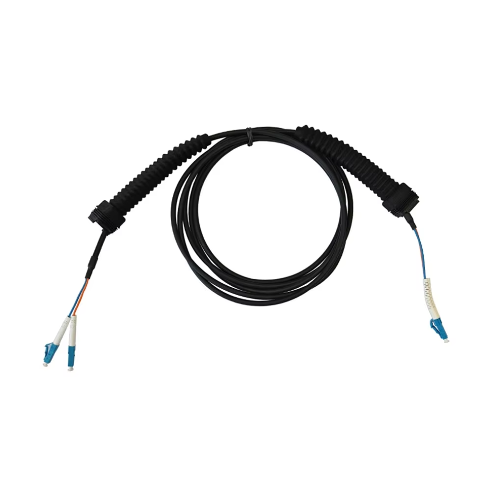 NSN Dual OS2 Outdoor Patch Cord FTTA Fiber To The Antenna Jumper 2 Cores LC to LC fiber patch cord