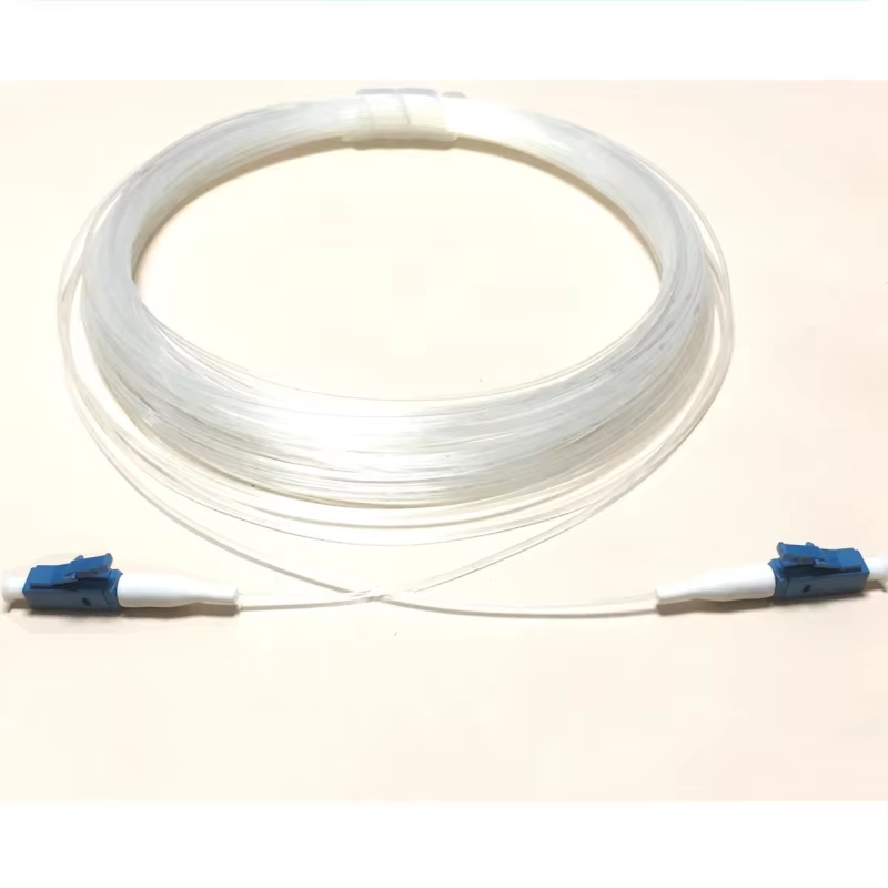 Invisible  SC to LC Fiber Patch Cord Simplex G657A1 G657A1 OS2 9/125um Single Mode Patch Cord Cable