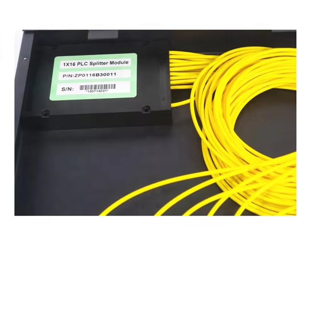1X16 Way Rack Mount Fiber Optical Splitter PLC Splitter With SC APC Connector