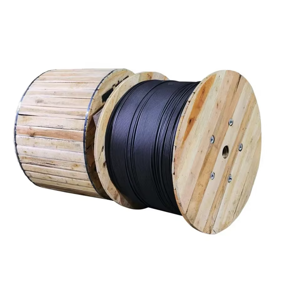 2-144 core All Dielectric Non Metallic Armored Anti rodent Glass Yarn Fiber Optic Cable