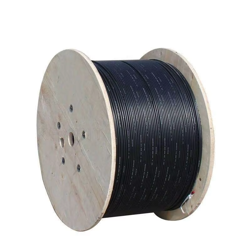 2-24 core Aerial Anti-rodent Double Armored Central Loose Tube PE anti-rodent Fiber Optic Cable