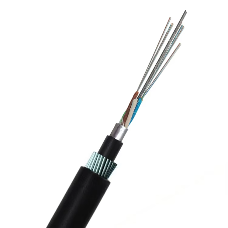 2 core – 96 core Underwater Underground Galvanized Steel Wire Armored Optical Cable