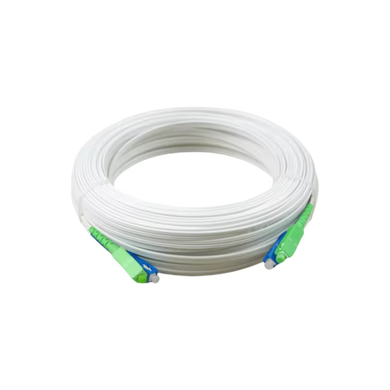SC / LC Fiber Patch Cord G652d G657a2 Ftth Drop Wire Cable Sc Upc Singlemode Multimode Optic Fiber Patch Jumper Cord