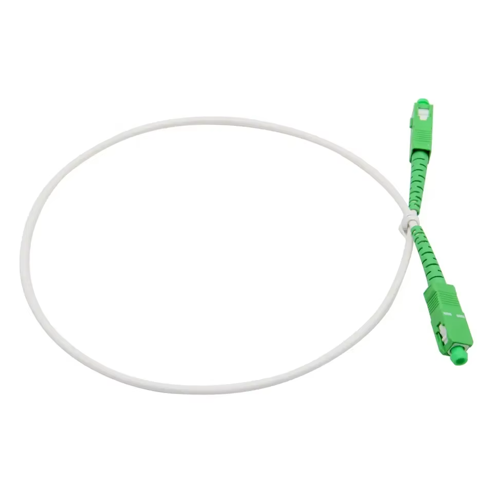 Armored  SC/APC to SC/APC G657A1 LSZH Fiber Optic Patch Cord